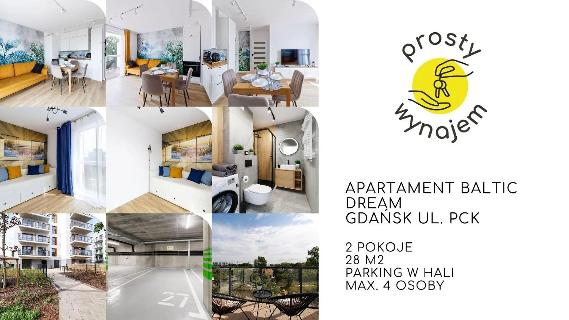 Apartament Baltic Dream Prostywynajem Gdansk Brzezno 0*,
